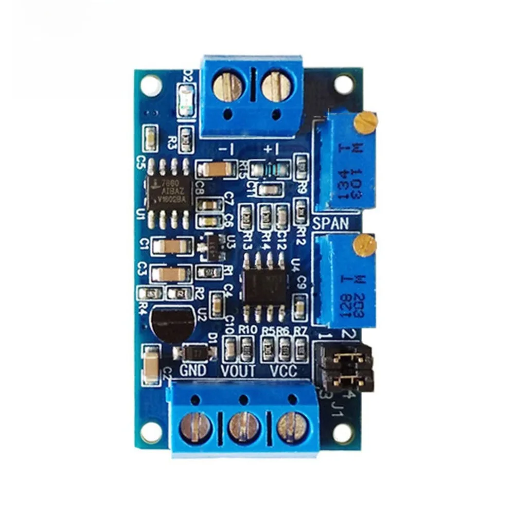 Industrial Control 4-20mA Converter Voltage Transmitter Voltage Converter Low Temperature Drift High-accuracy Sampling