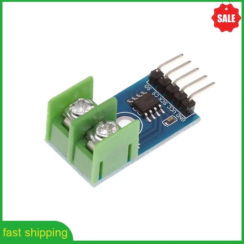 

A010 20PCS MAX6675 K Type Thermocouple Temperature Sensor Module For Raspberry Pi Arduino