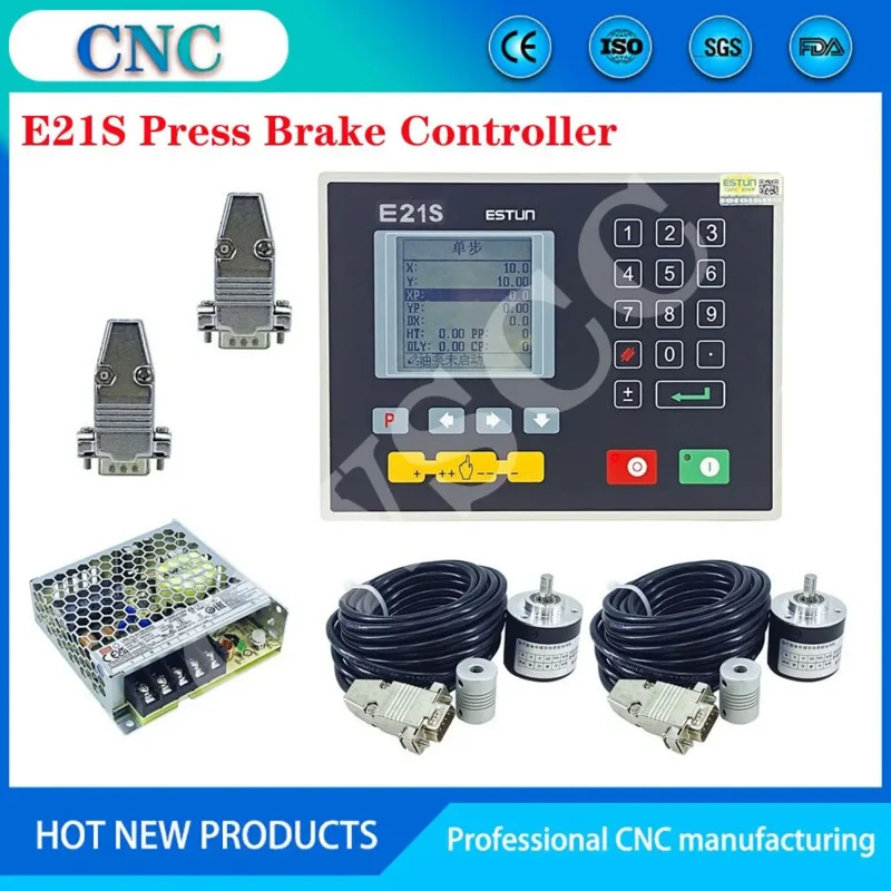 ESTUN E21S shearing machine controller digital display control panel CNC operating system positioning control 75W24 power supply