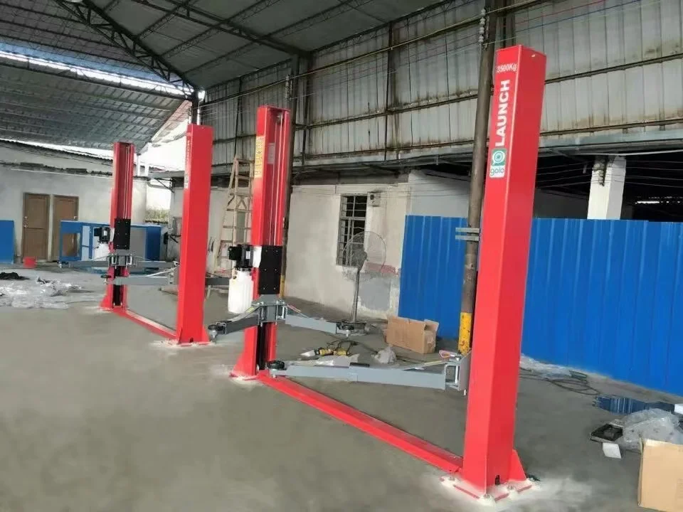 3500kg Car Lifting Platform TLT235SB Floor Plate Two Post Car Lift Launch 3.5 Tons Car Lift