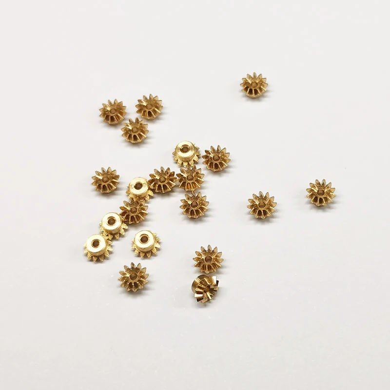 0.3M 12T 1/2mm 90 Degree Transmission Metal Bevel Gear DIY Model Mini Precision 1:1 Bevel Step Gears