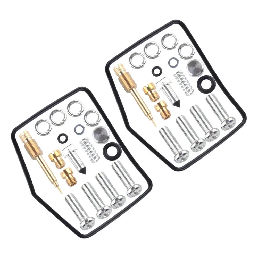 

Комплект для ремонта деталей из металла и резины 1980-1983, черный, золотой и серебряный карбюратор для восстановления карбюратора, подходит для Kawasaki 440440