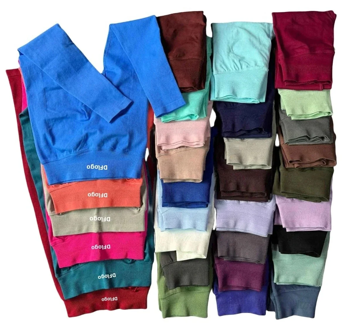 الديناميكية طماق النساء الضفيرة سلس اليوغا السراويل عالية الجودة طماق منخفضة مضلع سراويل رياضية عالية تمتد اللياقة البدنية الجوارب