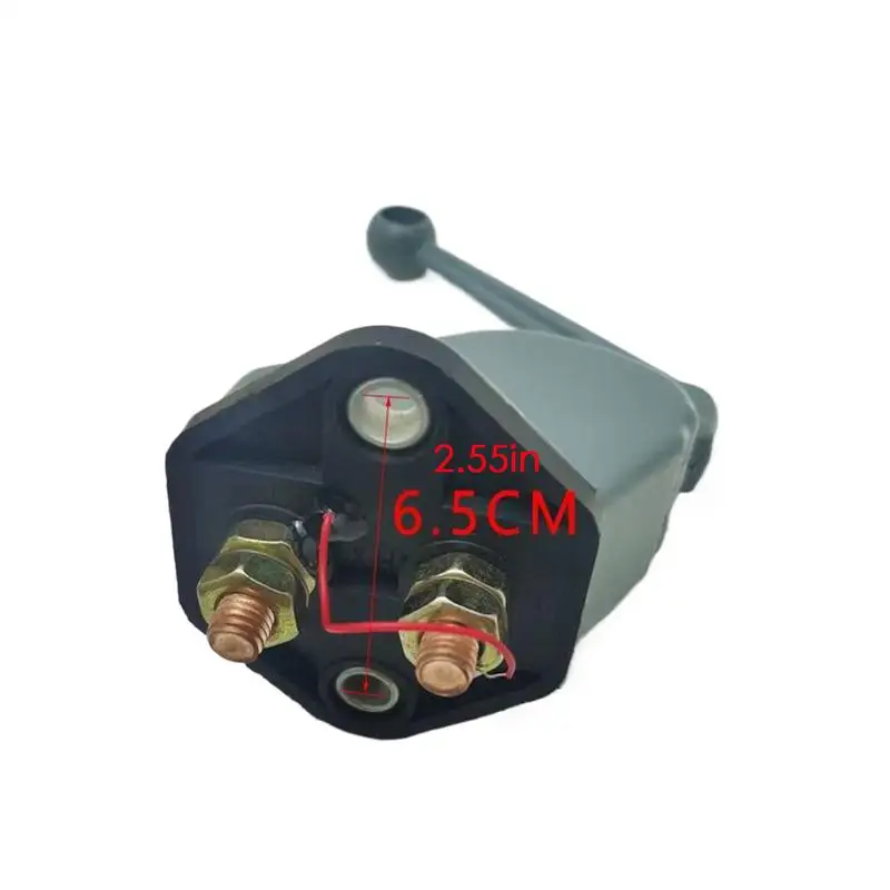 Battery Cut Off 12V/24V Compatible Digital Display Car Shut Off Button Battery Terminal Disconnect Voltage Sensing Relay For