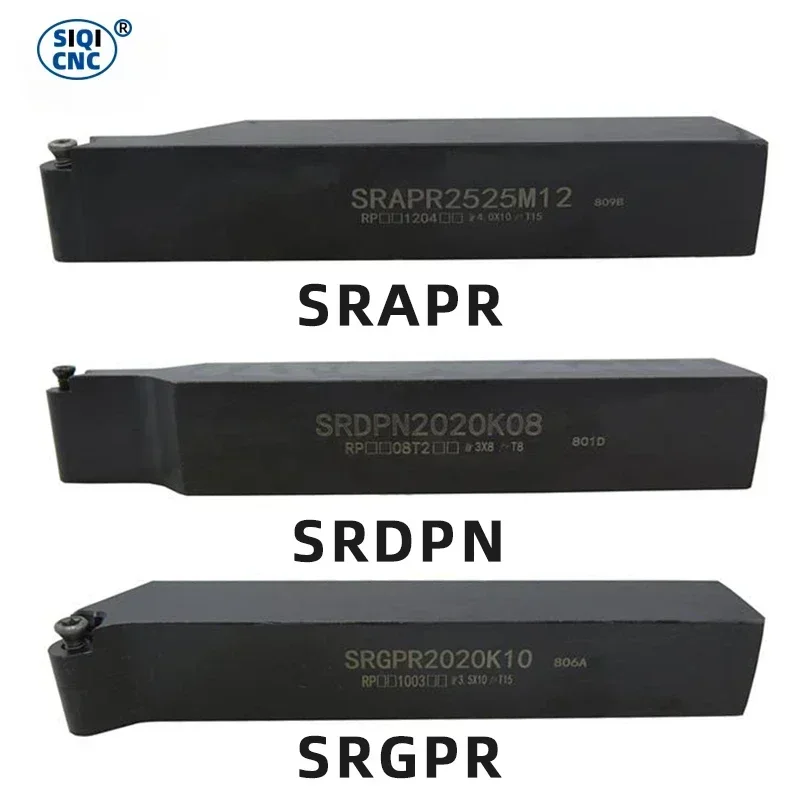 SIQICNC SRDPN SRGPR SRAPR External Turning Tool RPMT RPMW Lathe Cutter 1616 2020 2525