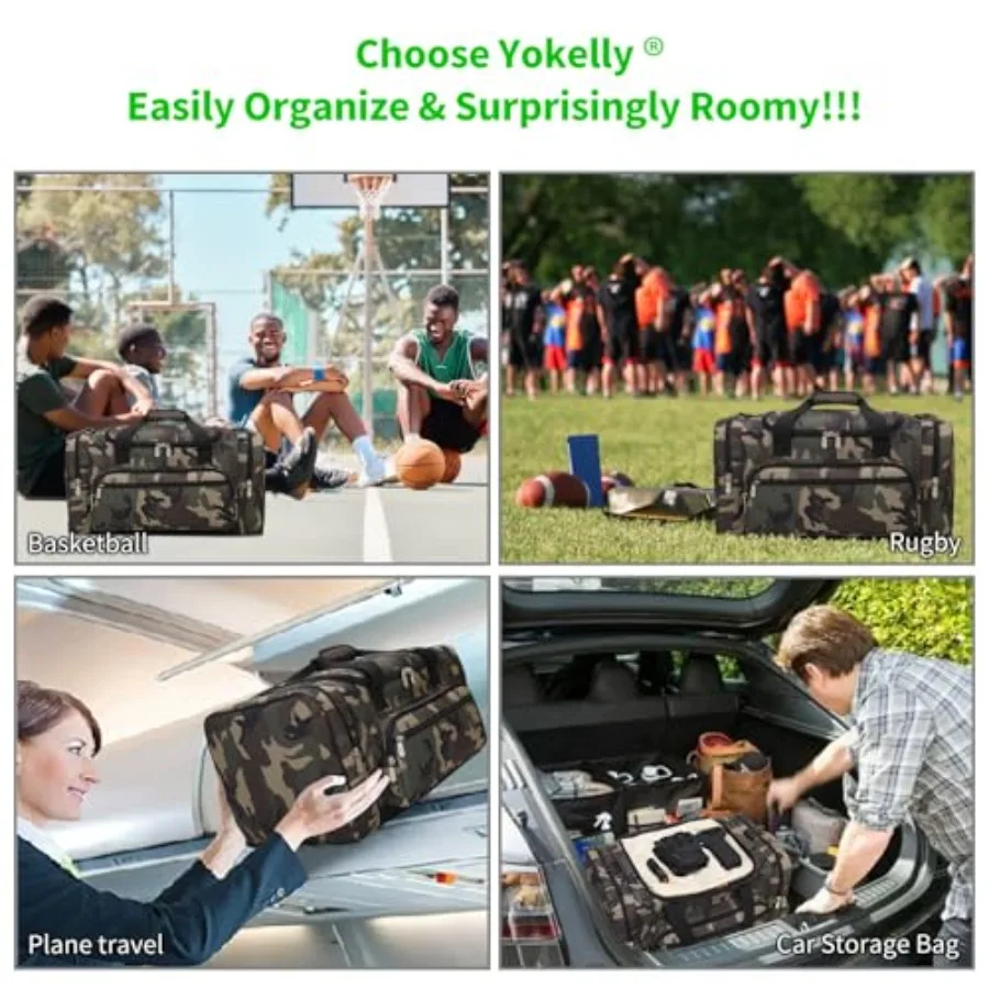 20 inch Sports Duffel Bag - for Travel Gym view 2