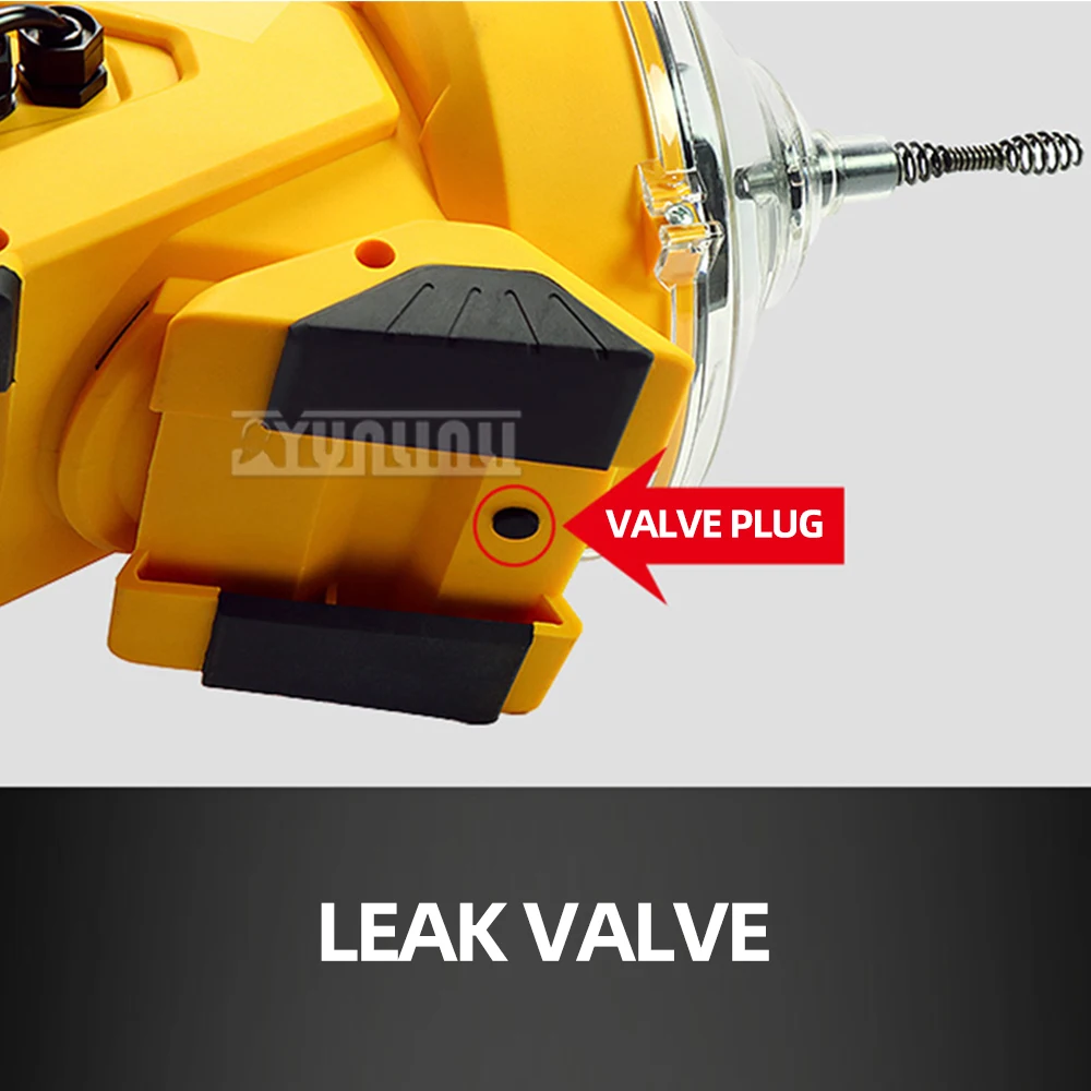 Pipe Dredging Machine Kitchen Pipe Cleaning Machine Toilet dredge through the sewer Electric Sewer Pipe Dredger Drain Cleaner