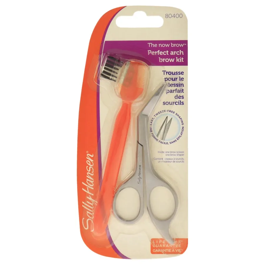 

Perfect Arch Brow Kit - 80400 by Sally Hansen for Unisex - 2 Pc Scissor Shaper