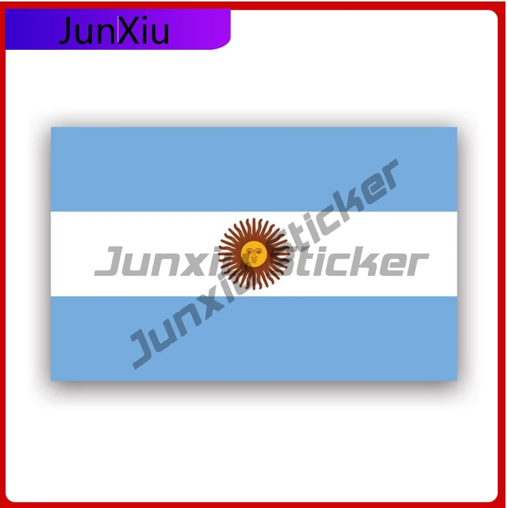 

Argentine Flag Stickerwaterproof Outdoor Decalsargentina Arg Funny Bumper Waterproof Vinyl Decal For Letter Boxe Fun Outdoor Fun