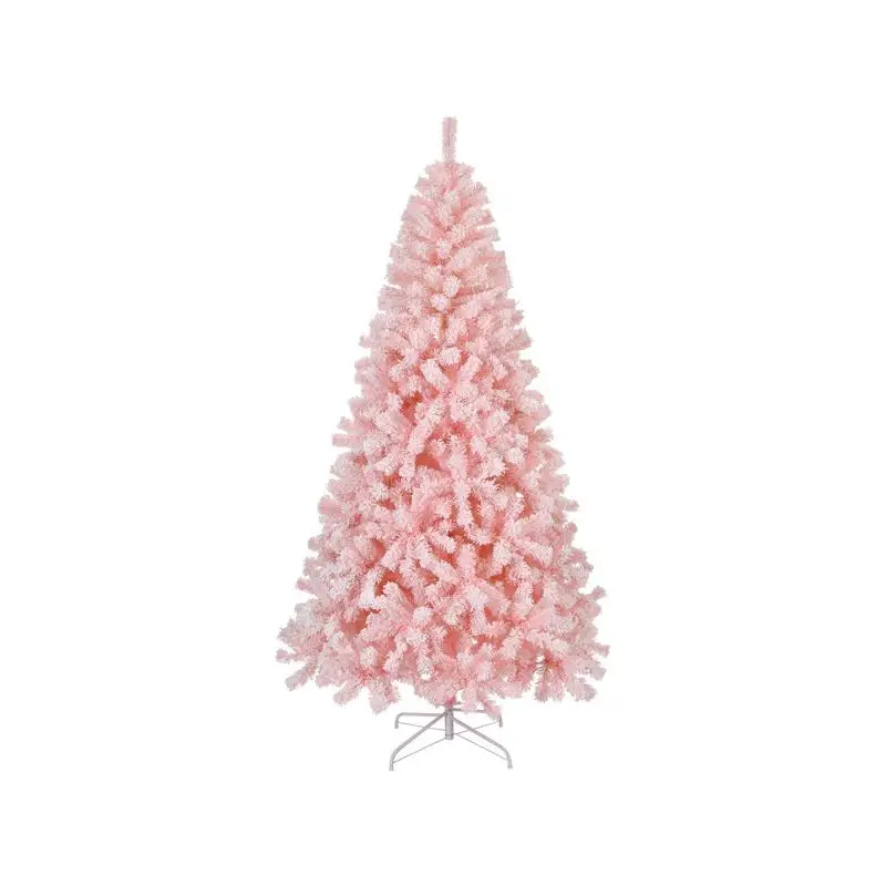 8 Ft Snow Flocked H…