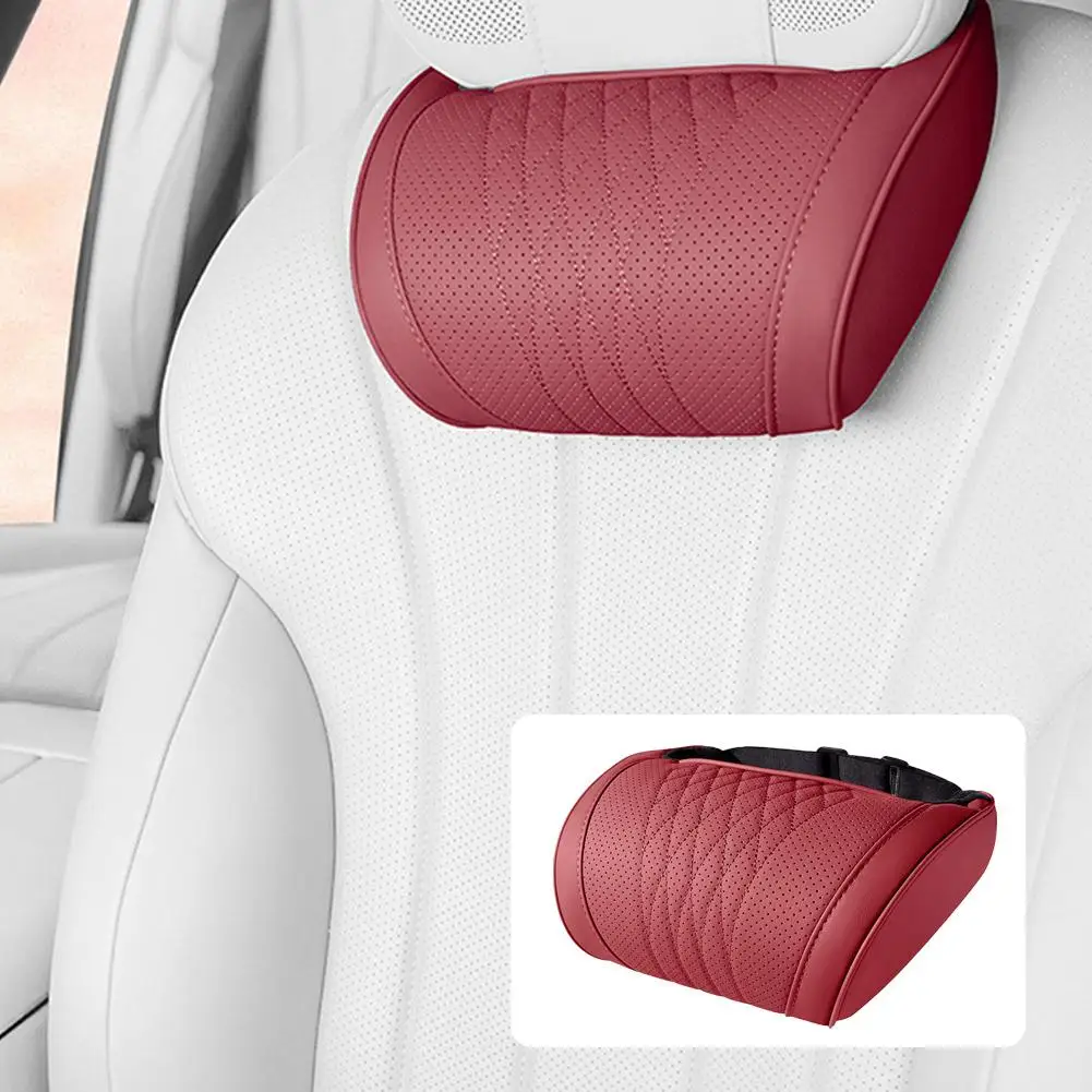 Auto-Nackenschutzkissen, Lendenstütze, spezielles Kissen für den Fahrersitz, Kopfstützenkissen zur Linderung von Rücken- und Nackenschmerzen – Detail 7