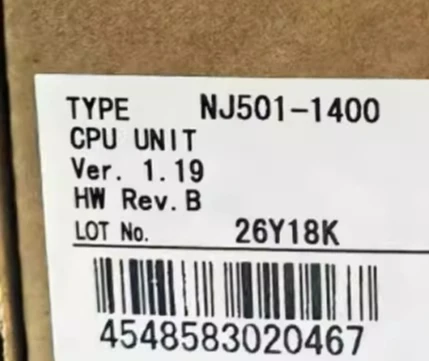 

2026 new model NJ501-1400 Oron CPU unit, brand new original genuine, multi-version