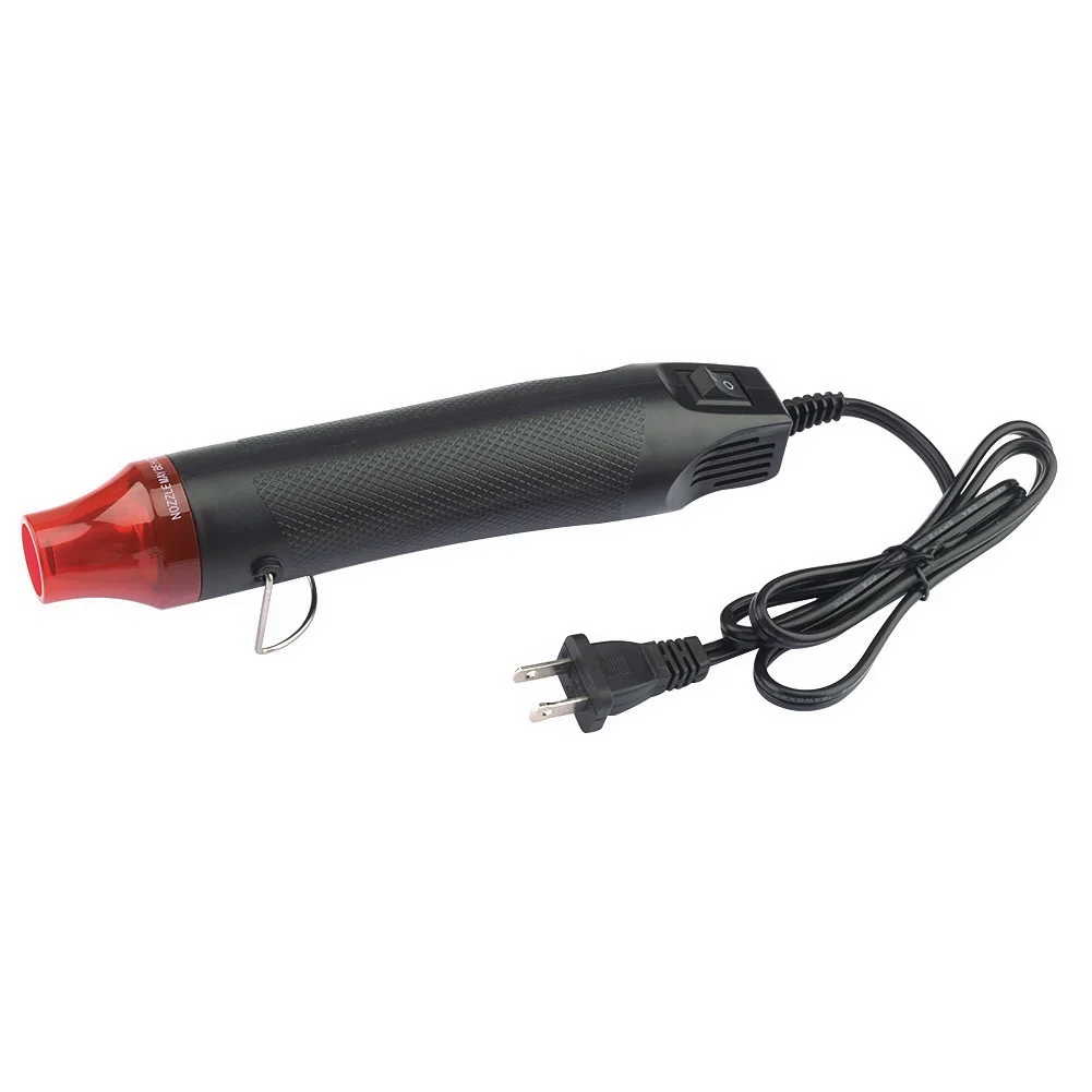 300W FAI DA TE Pistola Ad Aria Calda Strumento di Riparazione Del Telefono di Potere Asciugacapelli Saldatura Supporto Sedile Termoretraibile Pistola Ad Aria di Plastica di Calore