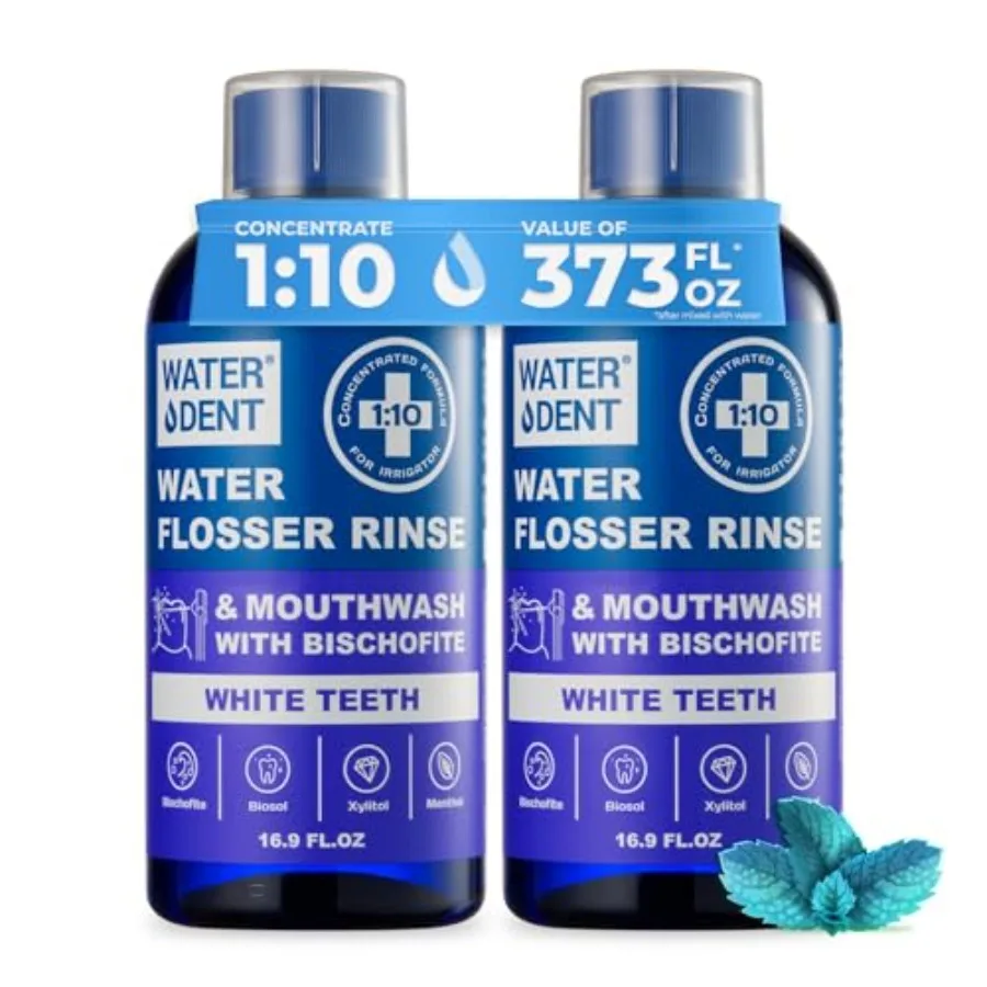 Concentrated Water Flosser Rinse And Mouthwash Teeth Whitening Add To Water Flo…