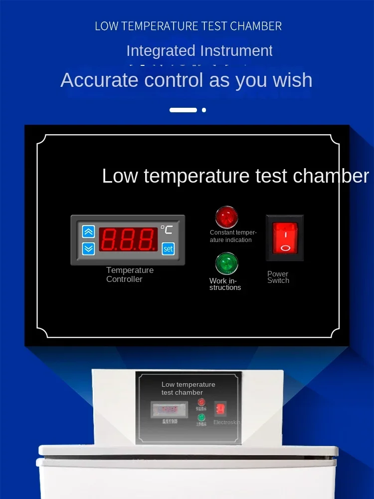 Low Temperature Thermal Shock Test Chamber Small Cabinet Freezer Industrial Refrigeration Laboratory DW-40 Freezer Environmental