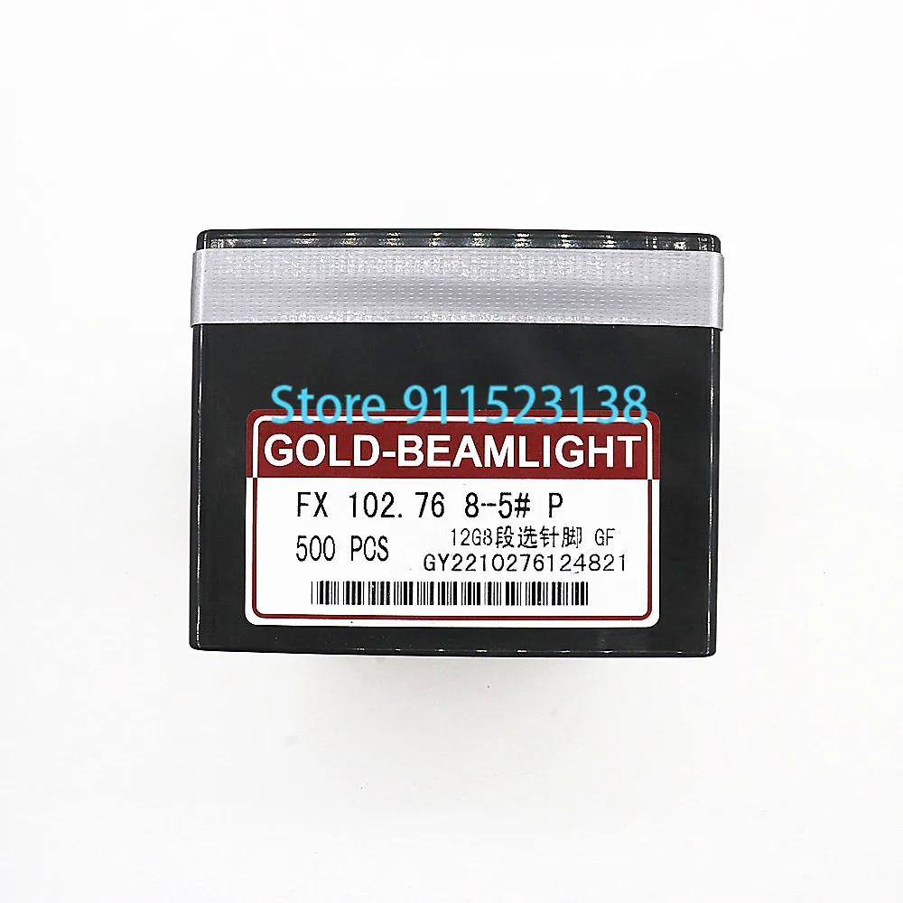 

500 Pcs Genuine Gold Beamlight Knitting Needle FX 102. 76 8-5# P For SHIMA SEIKI Chinese Knitting Machine 12G Needle