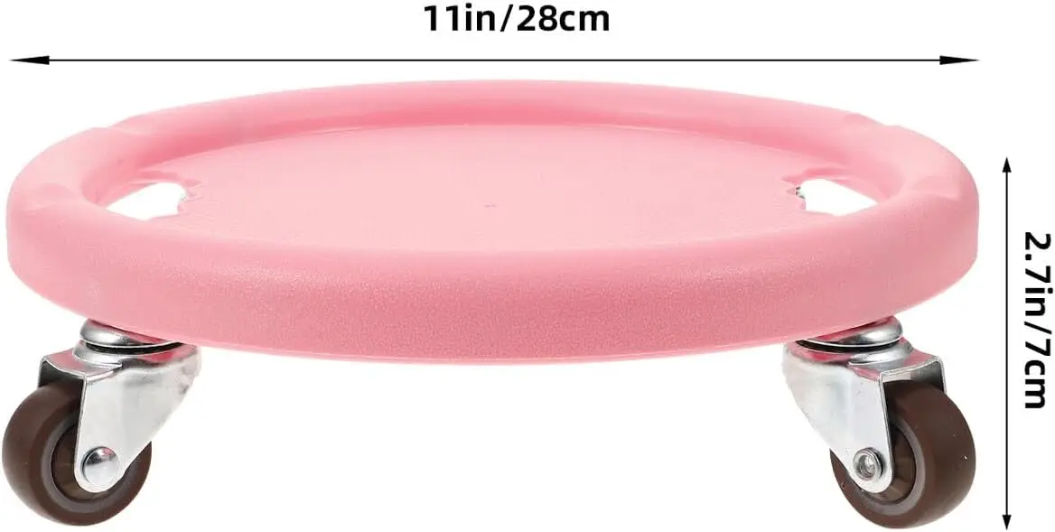 Multifunctional Abdominal Training Disc with Rotating Four Wheels Pressure-resistant Core Exercise Equipment for Home Gym Stimul