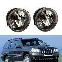 12V Front Bumper Mounted Fog Light For Jeep GRAND CHEROKEE 1998-2005                        OEM 55156733AB 55156733AC