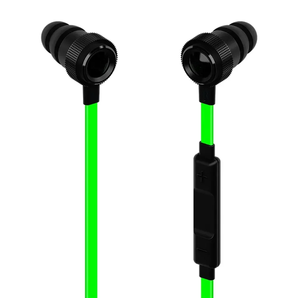 Razer Hammerhead Wired Pro V2 In-Ear Earphone Tuned Dual Driver Technology in-Line Mic & Volume Control Lightning Connector