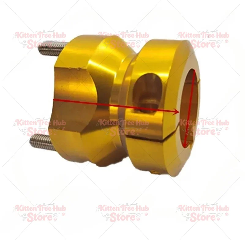 rear axle hub seat aluminum alloy tire fixing
