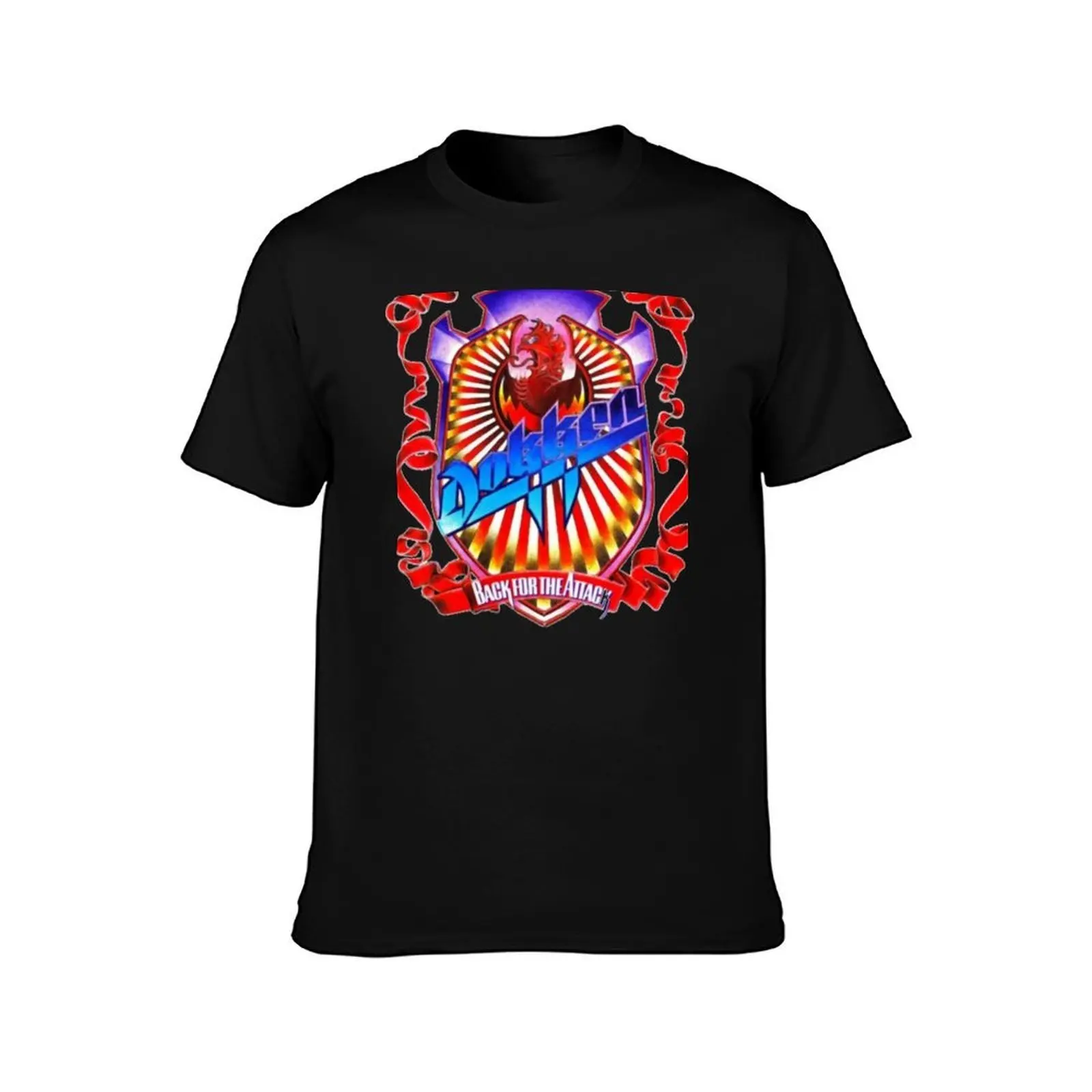 Back For The Attack dokken band T-Shirt man graphic t shirt anime tshirt graphic t shirts for man T-Shirt
