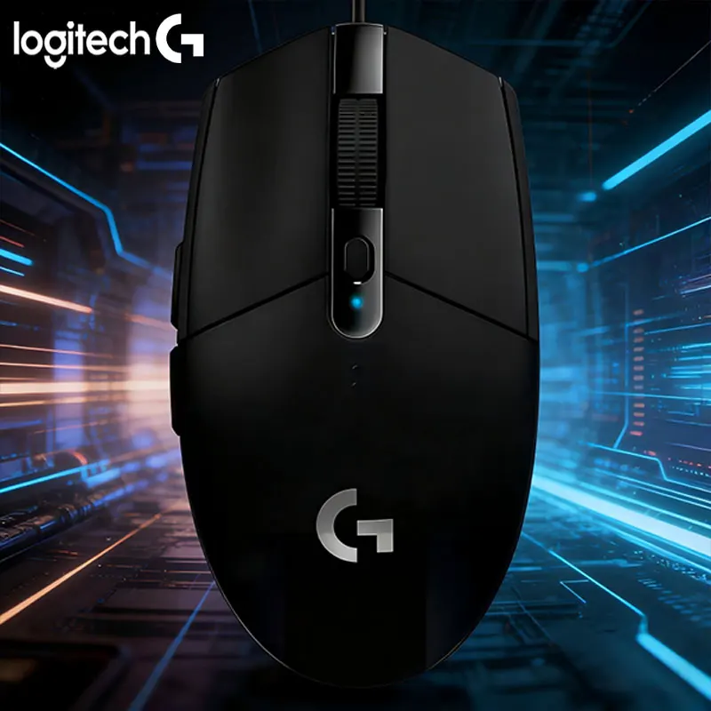 

Logitech G304 Silent Wireless Mouse Plug and Play Long Battery Life Suitable for Office, Home, and Study Compatible with Laptops