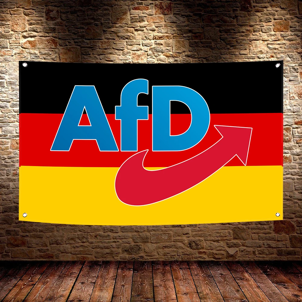 60X90CM 90x150CM AFD Alternative Ger Germany Flag Polyester Printed Home or Outdoor Decoration Banner Tapestry