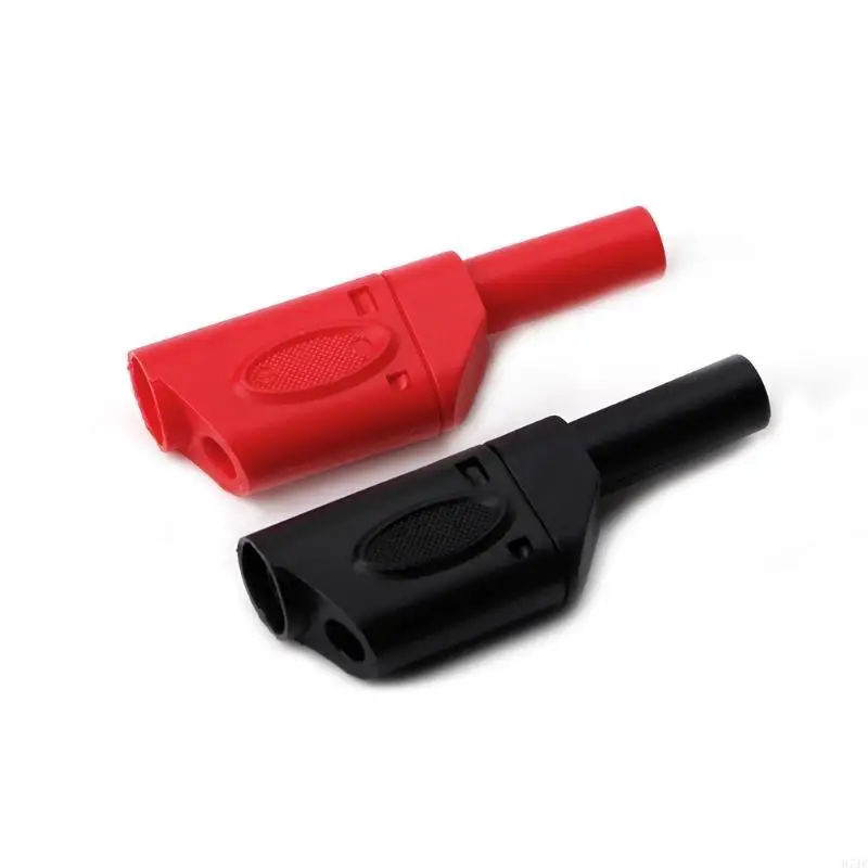 H7JF 10 zestawów 4 mm męska płaszcz złącza złącza lutowniczego wtyczki bananowej