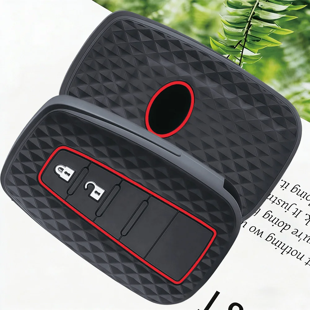 

Premium Soft Silicone Car Key Case Cover for Toyota CHR Camry Corolla RAV4 Highlander C-HR Prius Land Cruiser Prado Accessories