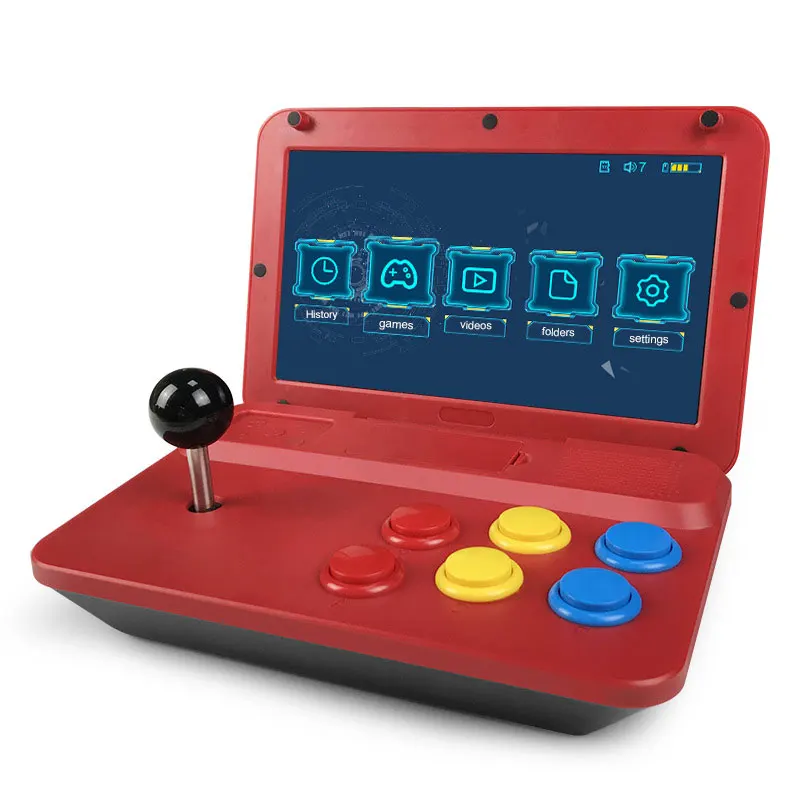 

10,1-дюймовая настольная игровая консоль поддерживает 4 игровых игр, поддерживает загрузку файлов, экономия файлов и могут добавить игры.