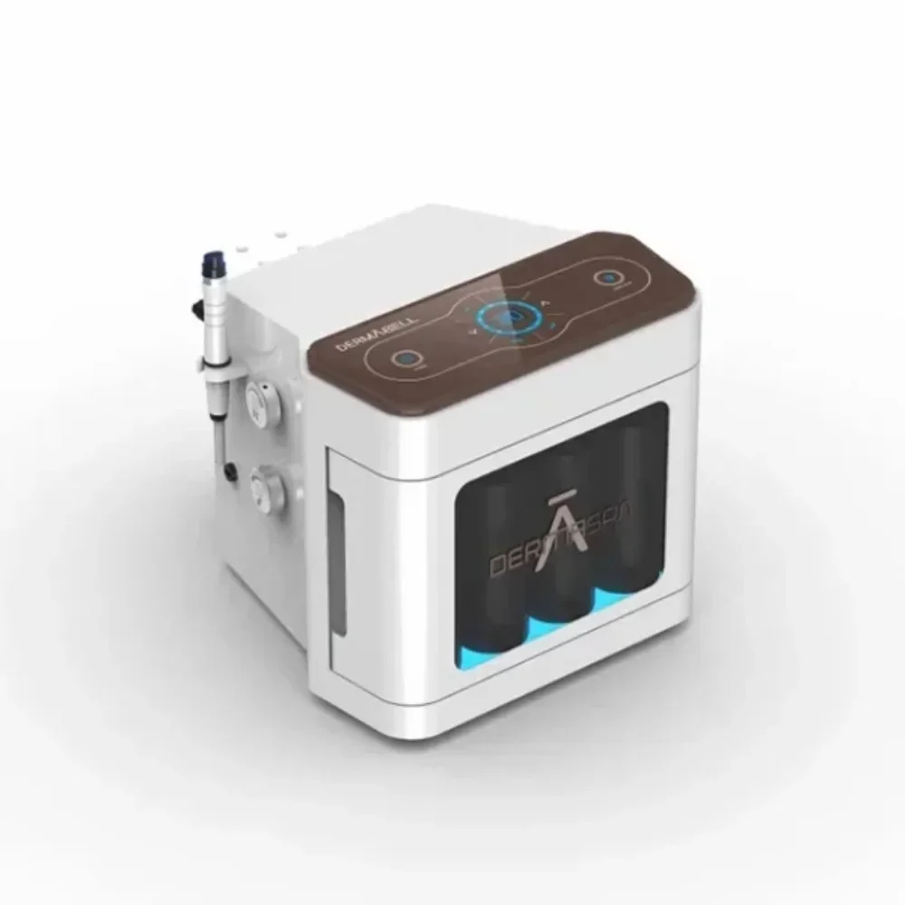 Portable Hydro Dermabrasion Beauty Machine, New Aqua Peel Small Bubble Facial Dermaspa Salon Equipment