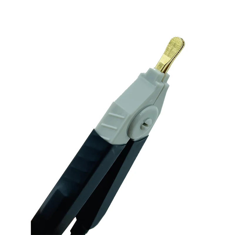 Kelvin Test Lcr Blei-Bodenwiderstand 4-Draht 4 mm Laternenstecker Entenschnabel-Clip Orichalum-Beschichtung Kelvin-Sonden – Detail 9