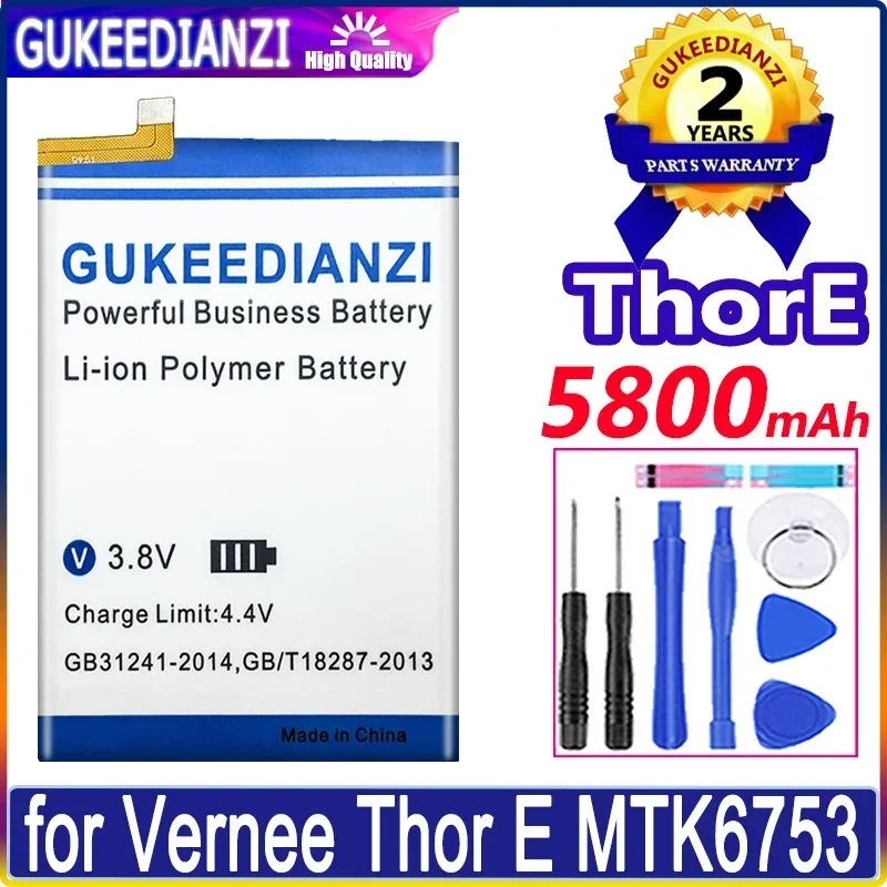 

Аккумулятор ThorE 5800 мАч для аккумуляторов Vernee Thor E MTK6753