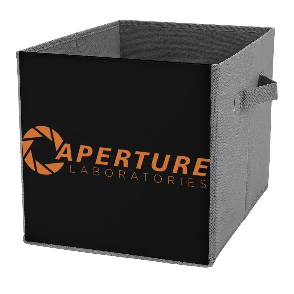 Storage Tank Aperture Laboratories Orange Classic F Folding Storage Box Dust Proof Can Be Folded Bathroom Storage Unique Storage