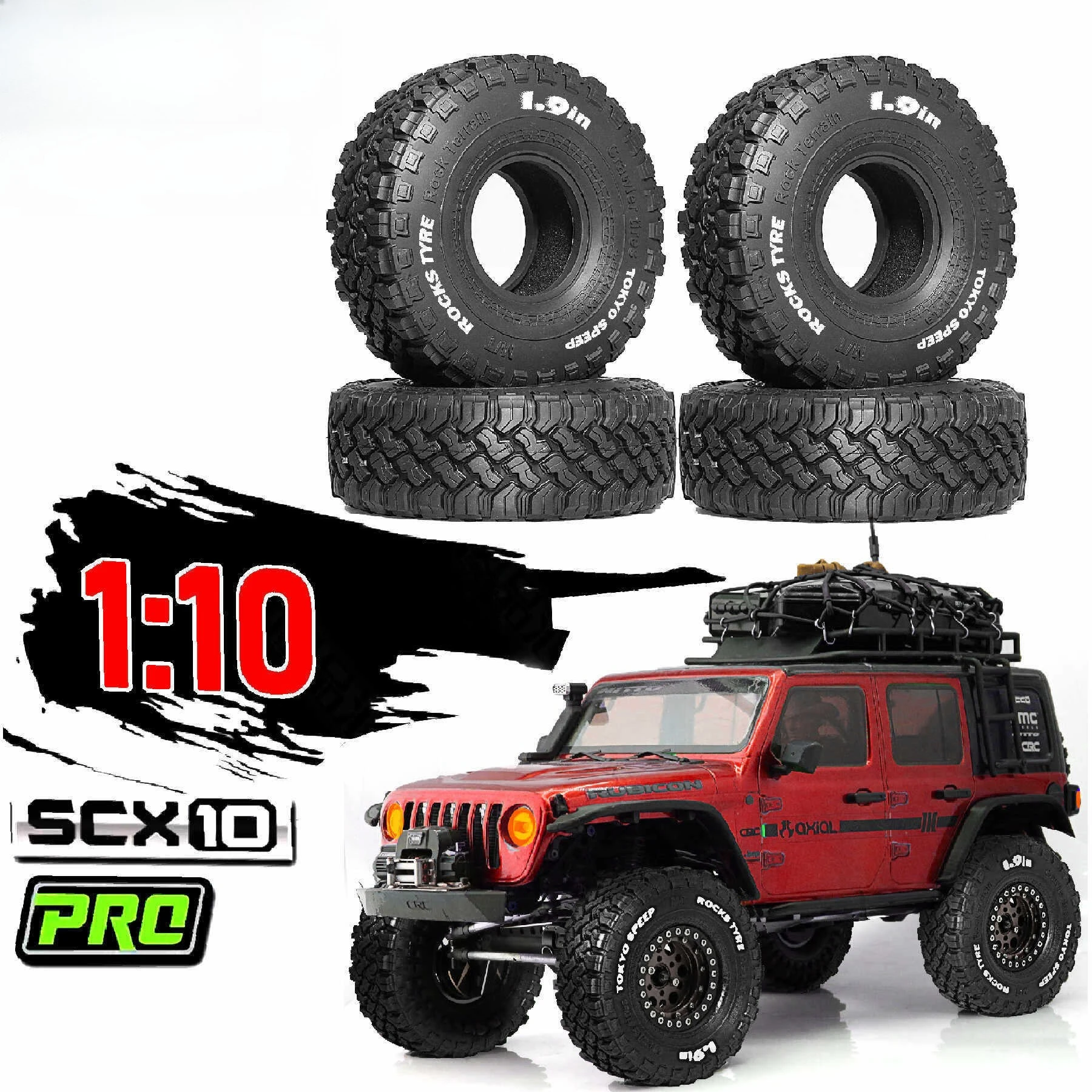 

Шины для краулеров 1/10 FMS Easy Control AXIAL SCX10 CROSSRC R166