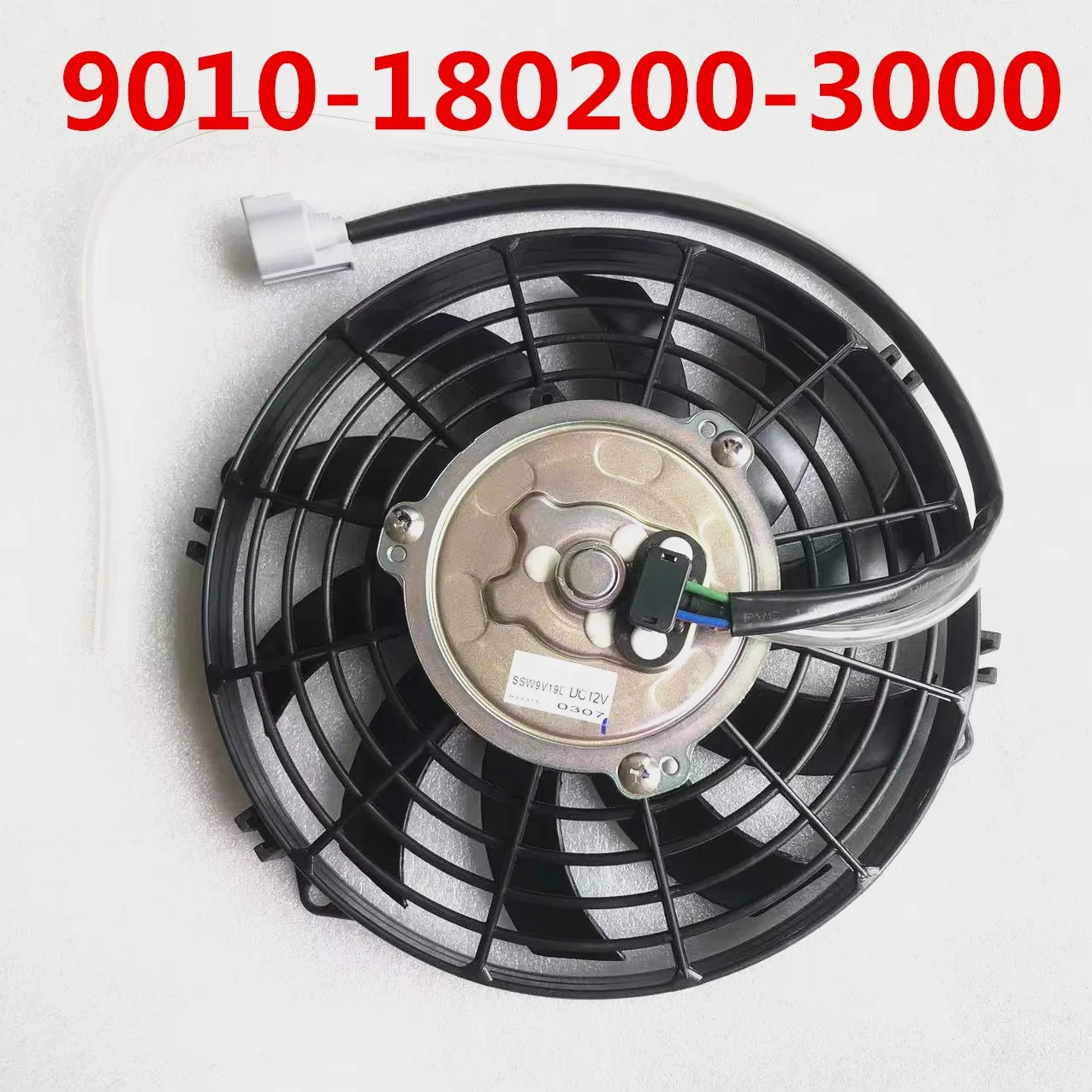

100% Original Radiator FAN&MOTOR 9010-180200-3000 For C F ATV Parts 450CC 500CC 600CC Cfore X5/X6