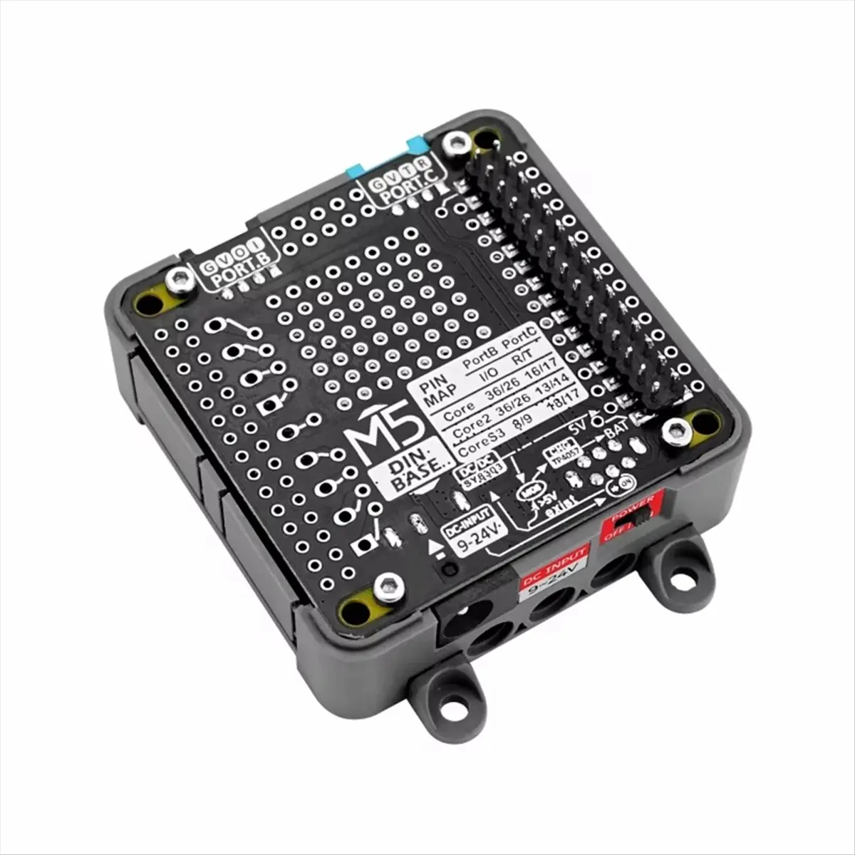 【~ New Y24A】For CoreS3 ESP32S3 LoT Development Kit with Din Base for DIY & Smart Control