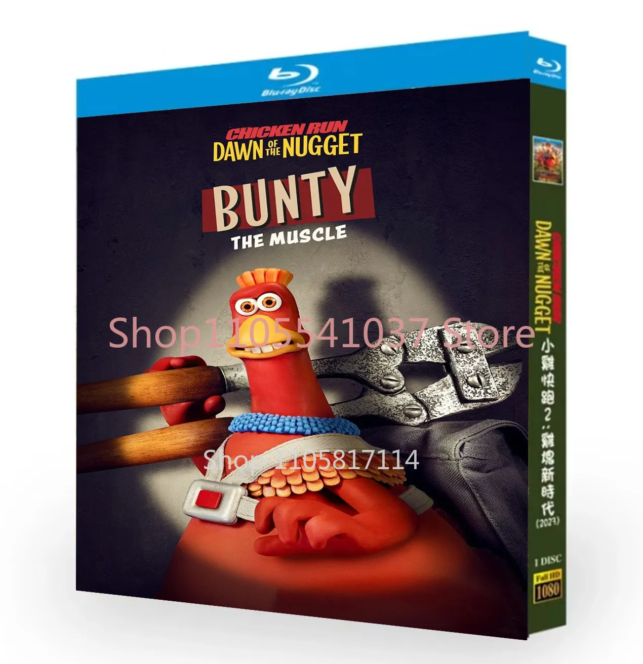 Chicken Run: Dawn of the Nugget‎ (2023)‎  Blu-ray Disc High Definition BD YIHUI