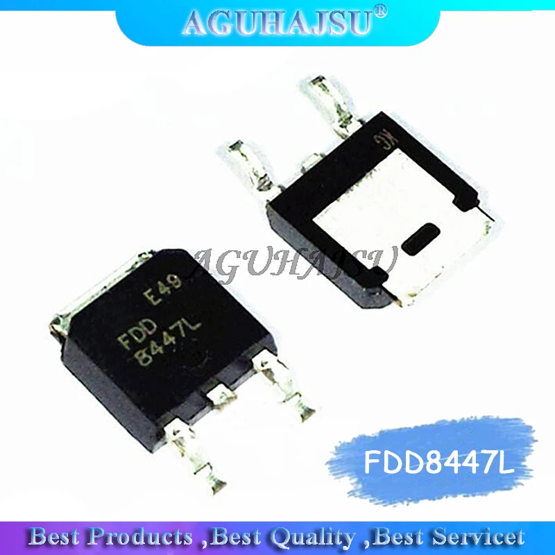 10PCS FDD8447L FDD8447 TO-252 TO252 8447 SMD MOS FET transistor New original