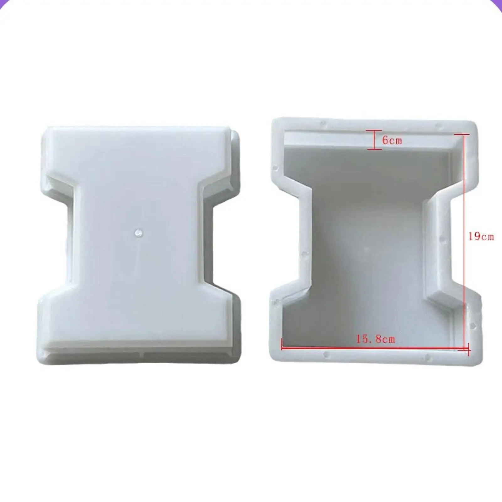 Cement Garden Decoration Mold Route Maker Model Pathway DIY Tool for Outdoor Patio Floor Tile Making