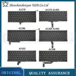 New Laptop Keyboard US English  For Macbook Pro Air Retina 11”13“15“ A1278 A1286 A1370 A1465 A1369 A1466 A1502 A1398 Keyboard