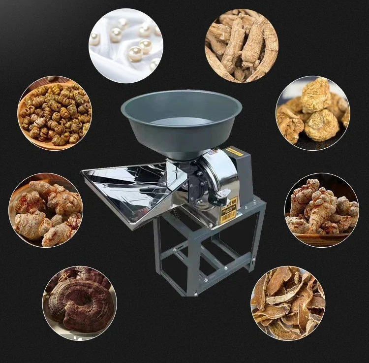 150-200kg/h Stainless Steel Grain Spices Powder Grinder Dry Food Powder Mill Cocoa Bean Powder Pulverizer Grinding Machine