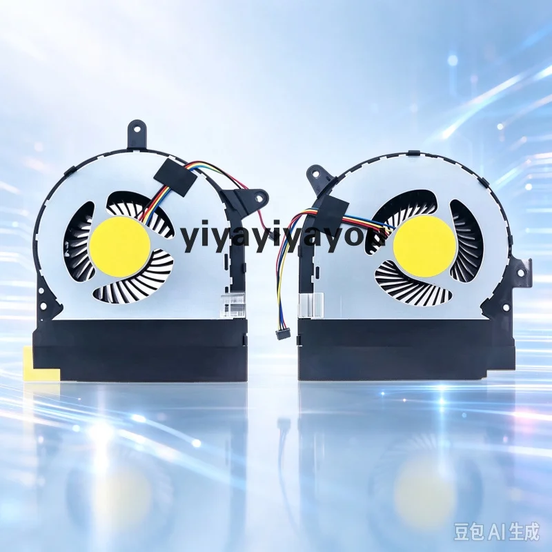 Compatible Laptop CPU+GPU Cooling Fan for Asus Rog G752VY G752VS G752VSK Series 13NB09Y0P19011,13NB09Y0P18011