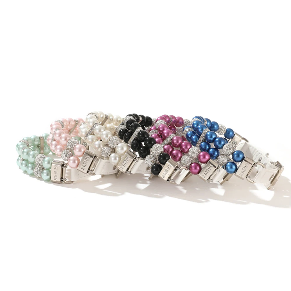 Pearl Rhinestone Collar 4