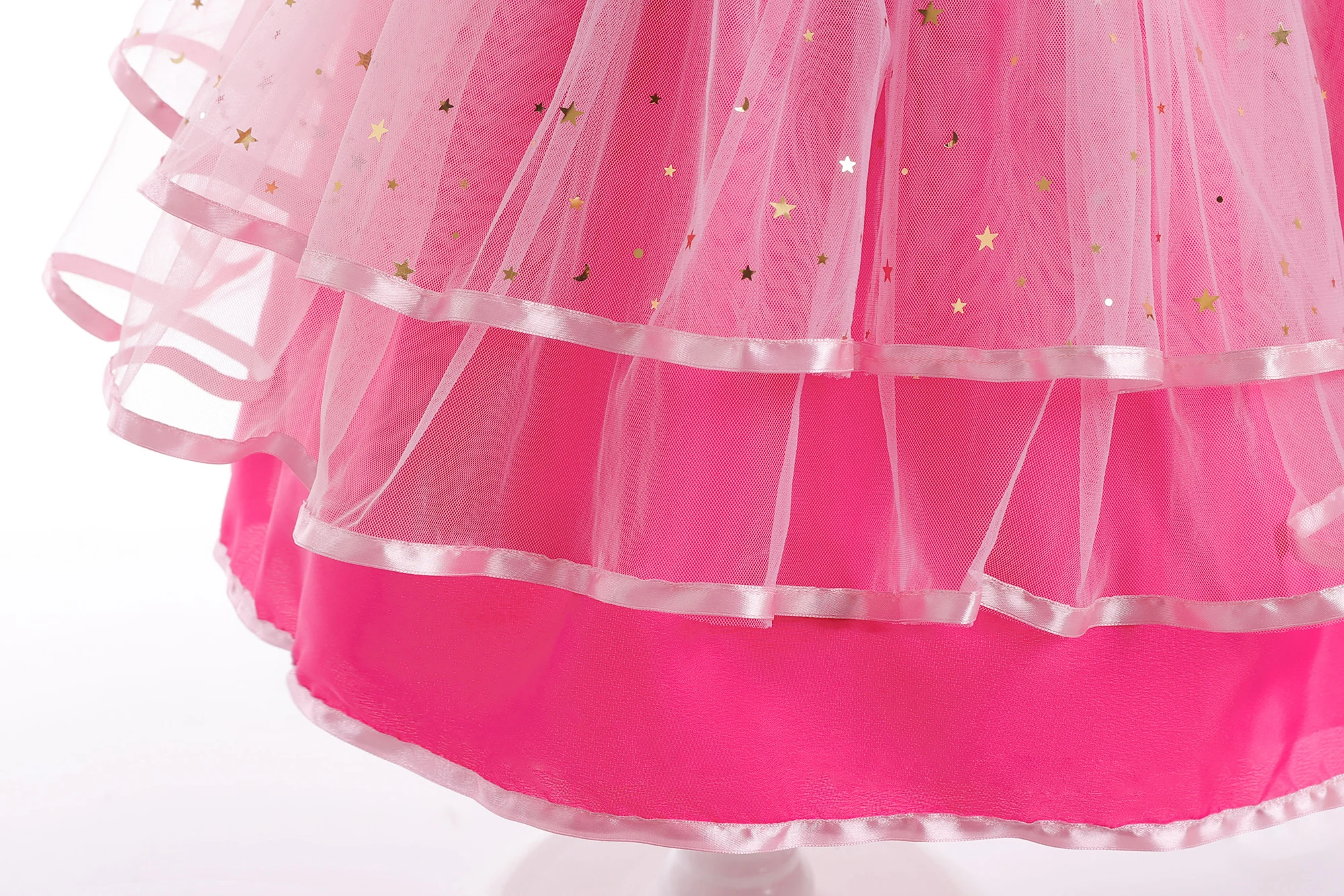 Vestido de princesa para niñas con flores de boda, fiesta de cumpleaños para niños, disfraz de actuación en escenario para Halloween