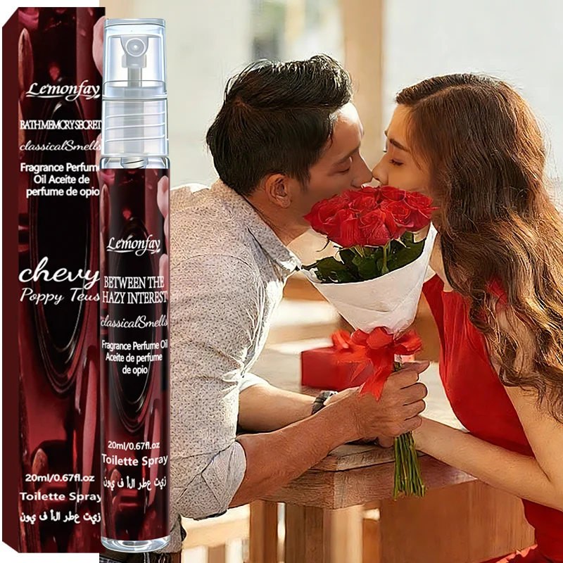 

Lemonfay Chevy Poppy Teus Toilette Spray | Between The Hazy Interest Scent | Long-Lasting Portable Fragrance Perfume Oil 20ml