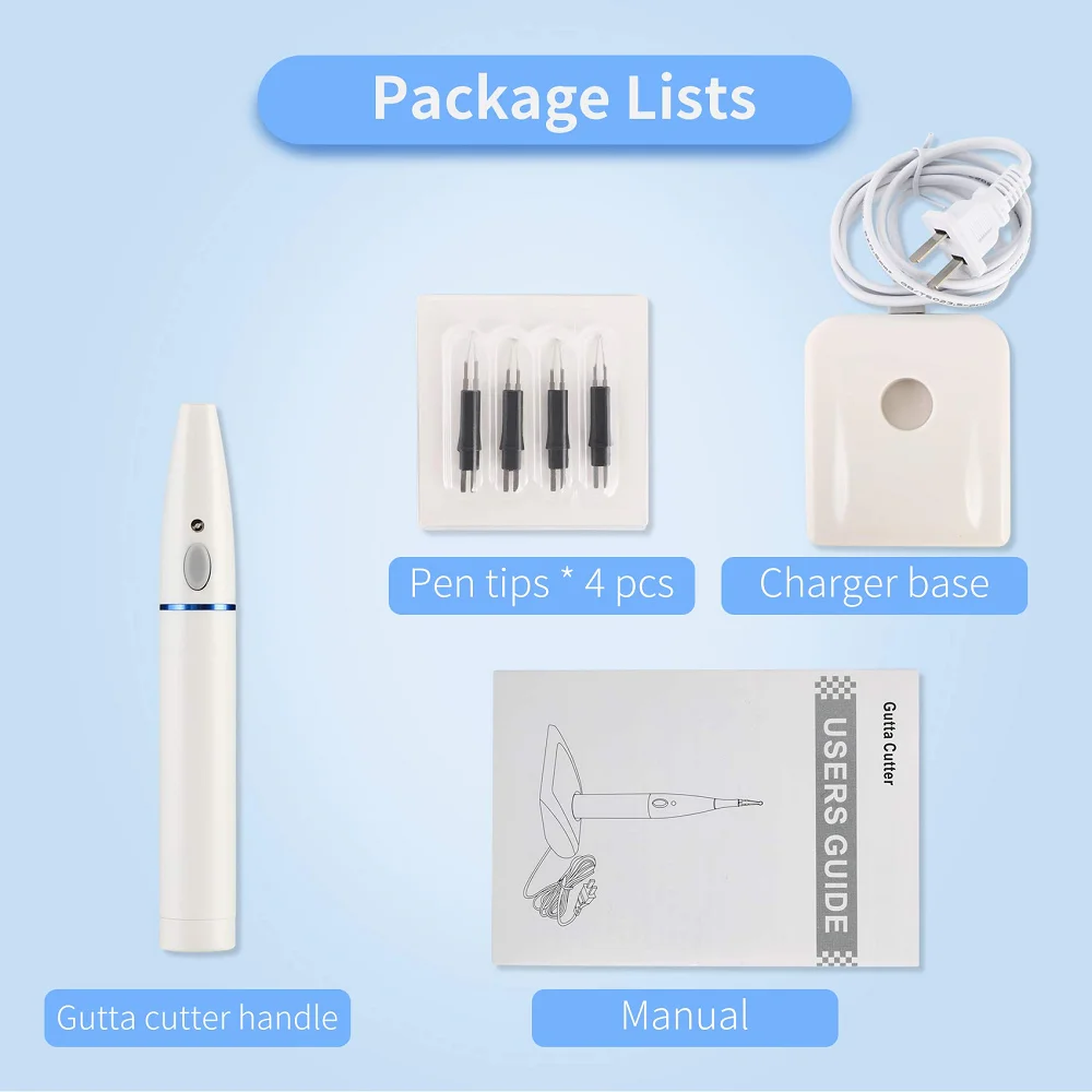 PROTECTOR Medical Equipment 4 Tips Tooth And Gum Cutter Dental Gutta Percha Cutting Wireless Charging Socket Heating System