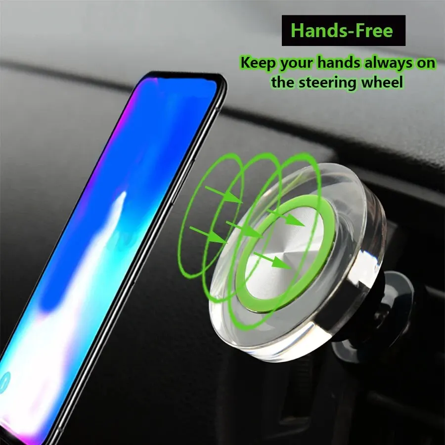 Magnetic Phone Holder for Car Strong Magnet Cell Smartphone Mount Air Vent Compatible with iPhone 151413 Pro Max Mini, iPhone 12