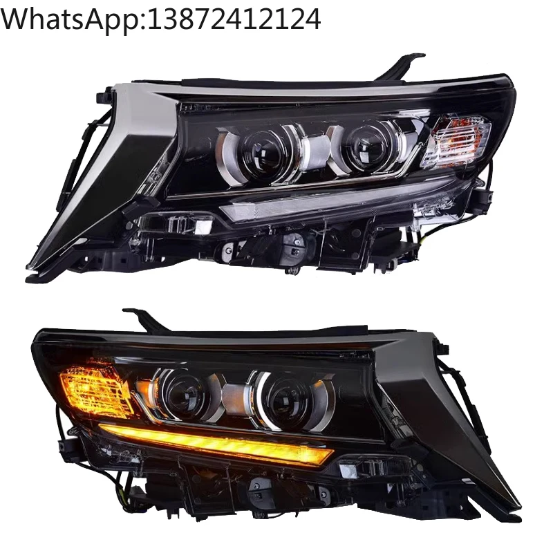 

YU GUANG Head Light Assembly for Toyota Prado 150 Headlight 2018-2021 Front Light Upgrade Prado 150 Headlights