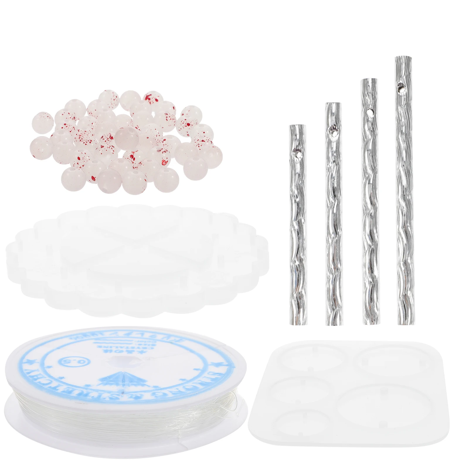 

Silicone Wind Chime Mold Kit Crafts Supplies Epoxy Resin Pendant Molds Hanging Accessories Dragonfly Jewelry Making Projects